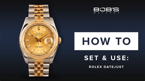 change date on rolex datejust|how to open Rolex Datejust.